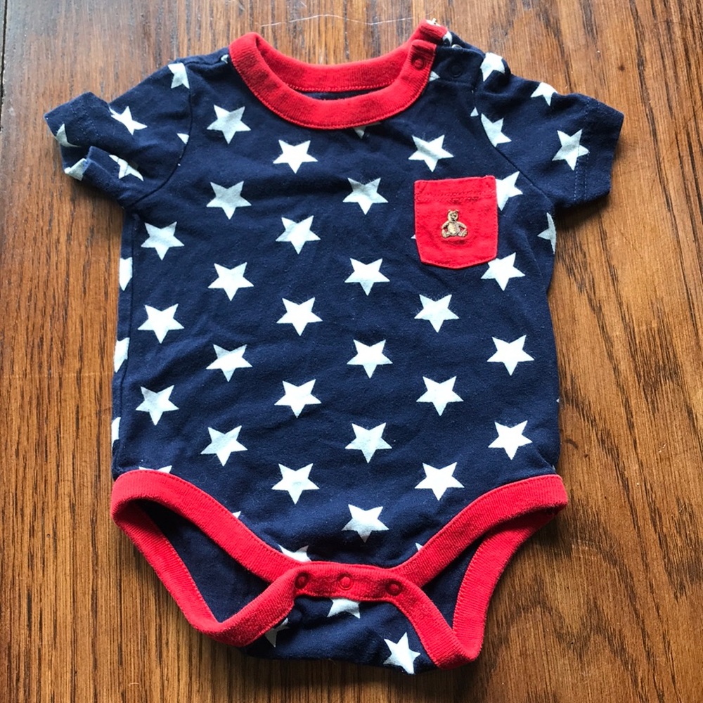 Baby gap stars onesie